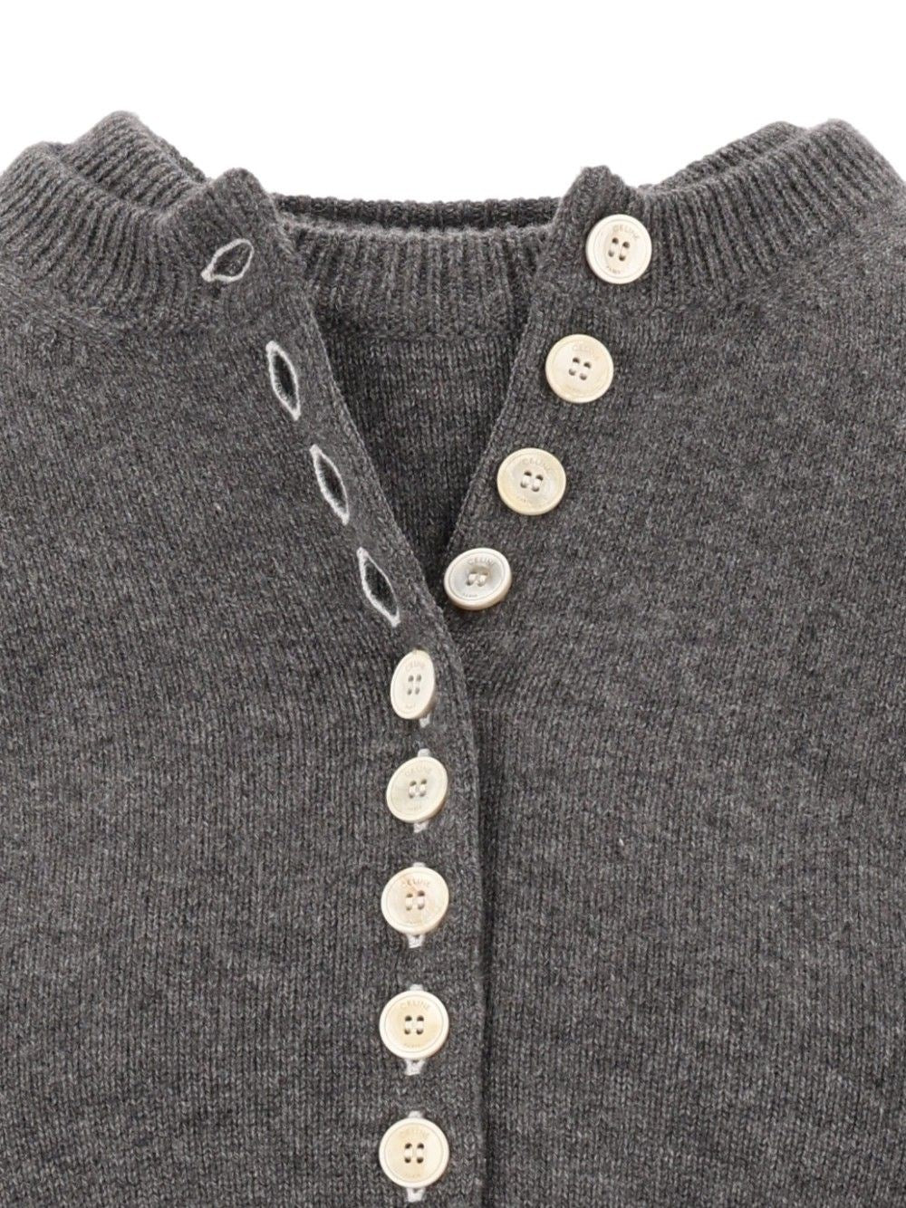 Celine Women Twin-Set With Heritage Cashmere Cardigan CELINE