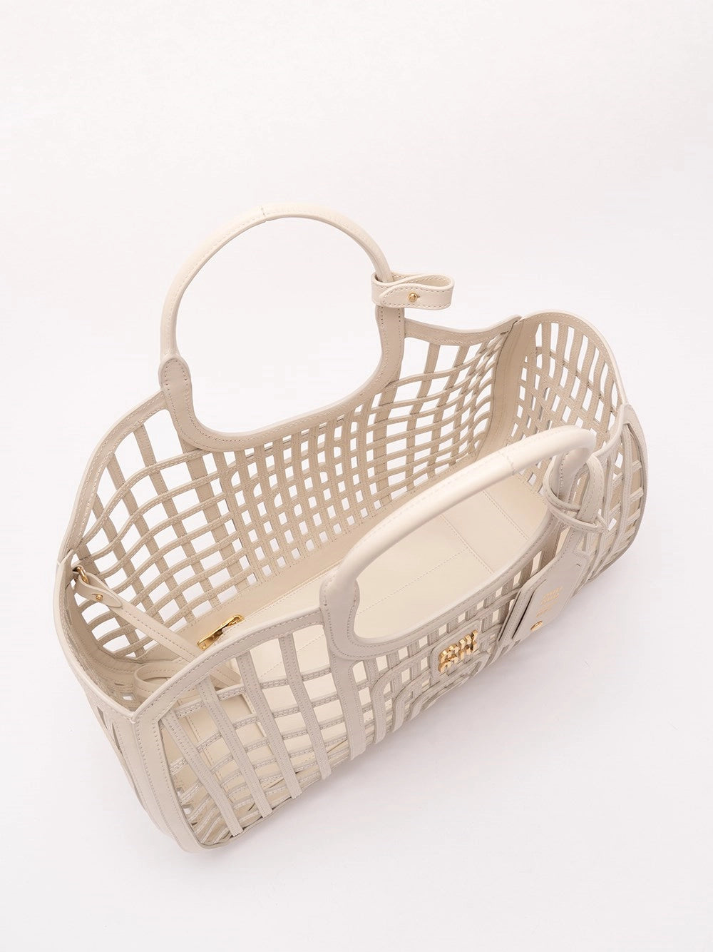 Miu Miu Women Leather Basket MIU MIU