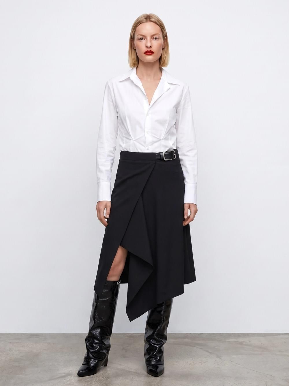The Attico Women Cotton Poplin Shirt THE ATTICO