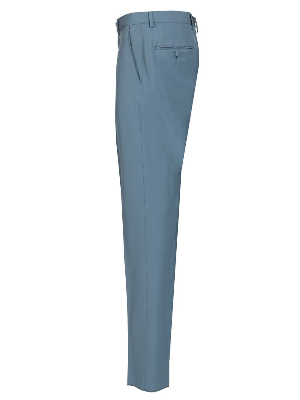 Dolce & Gabbana Men Wool Poplin Trousers DOLCE & GABBANA