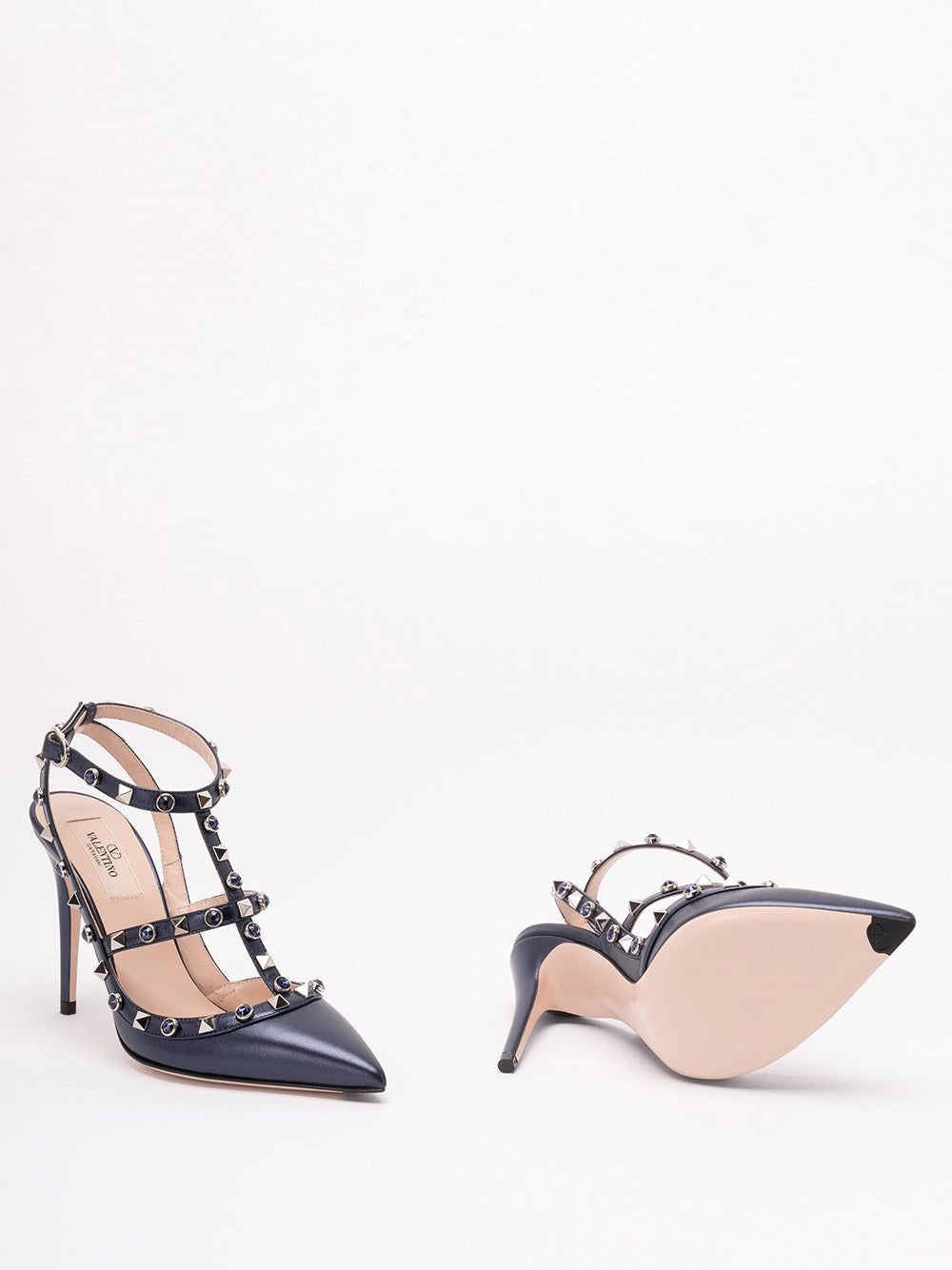 Valentino Garavani Women `Rockstud` Ankle Strap Pumps VALENTINO GARAVANI