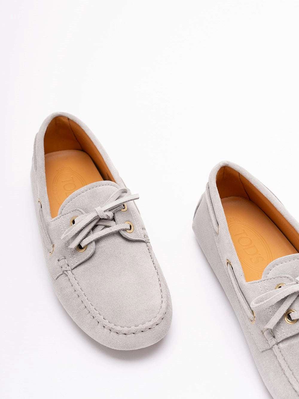 Tod's Women `Boat Gommino` Loafers In Suede TOD'S