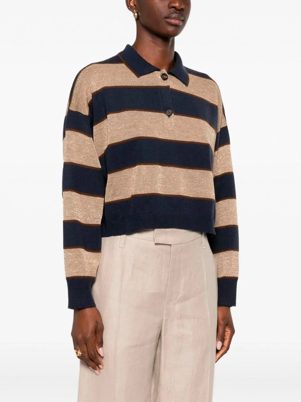 Brunello Cucinelli Women Polo Sweater BRUNELLO CUCINELLI