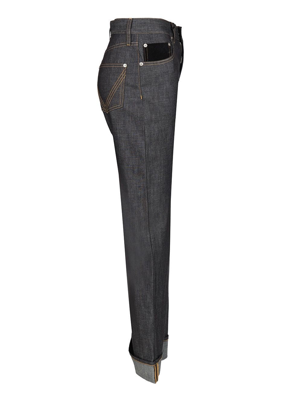 Bottega Veneta Women Jeans With Woven Pocket BOTTEGA VENETA