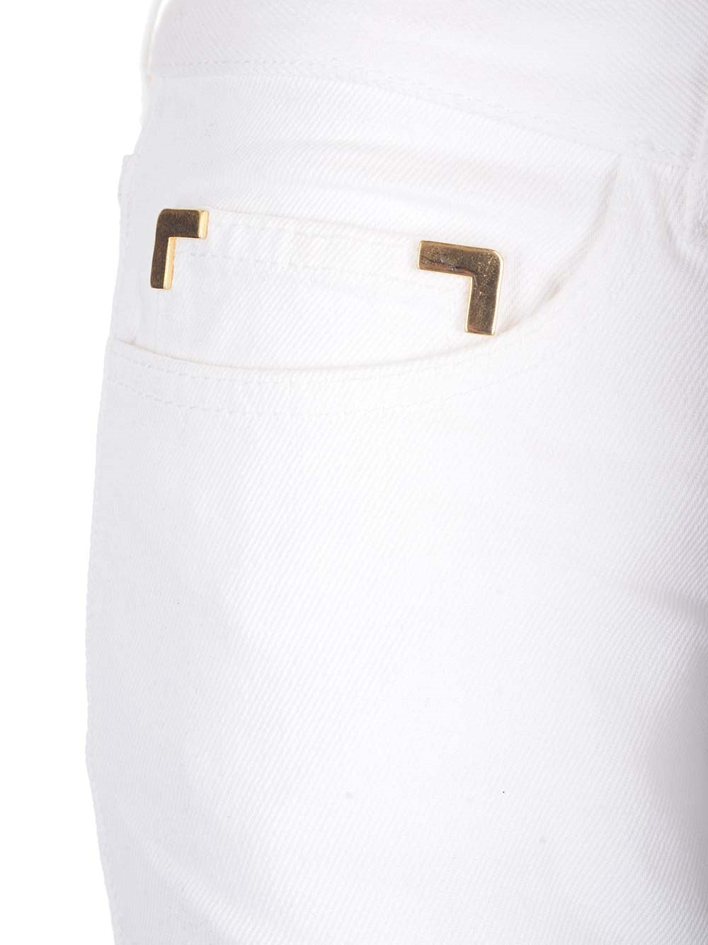 Palm Angels Women Straight Leg Jeans PALM ANGELS