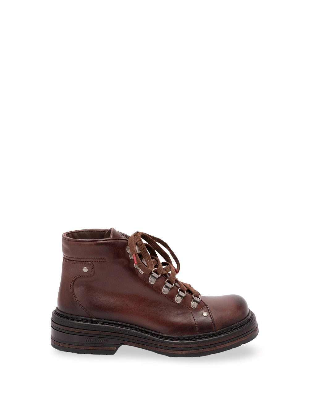 Miu Miu Women Leather Bootie MIU MIU