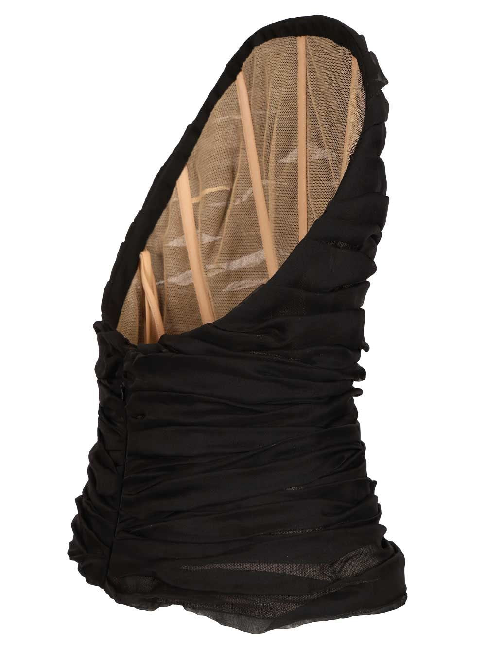 Balenciaga Women Fitted Bustier Top BALENCIAGA