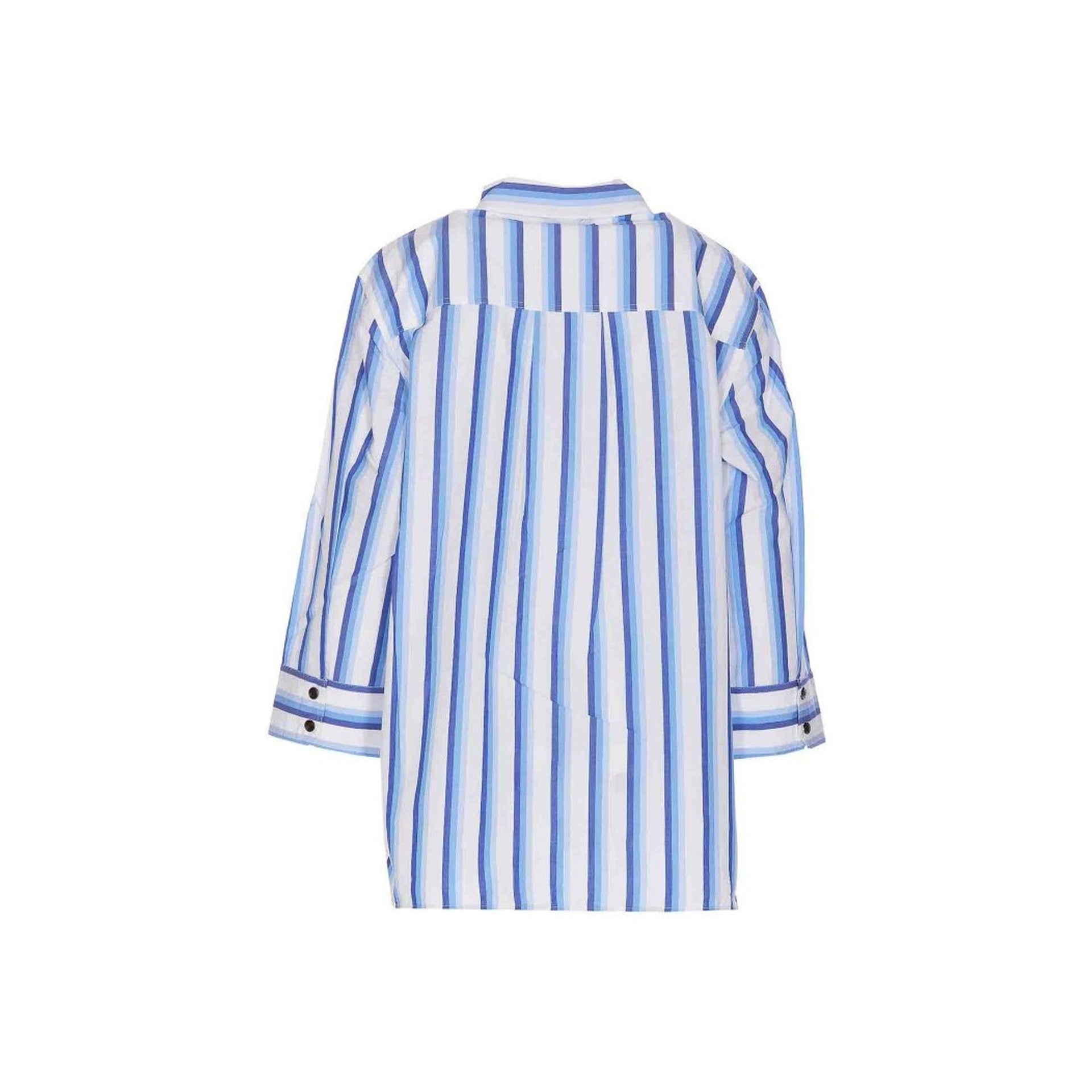 Ganni Cotton Striped Shirt Women GANNI