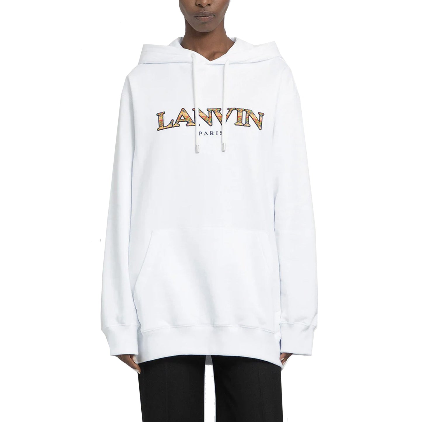 Lanvin Oversized Logo Hoodie Sweatshirt Women LANVIN