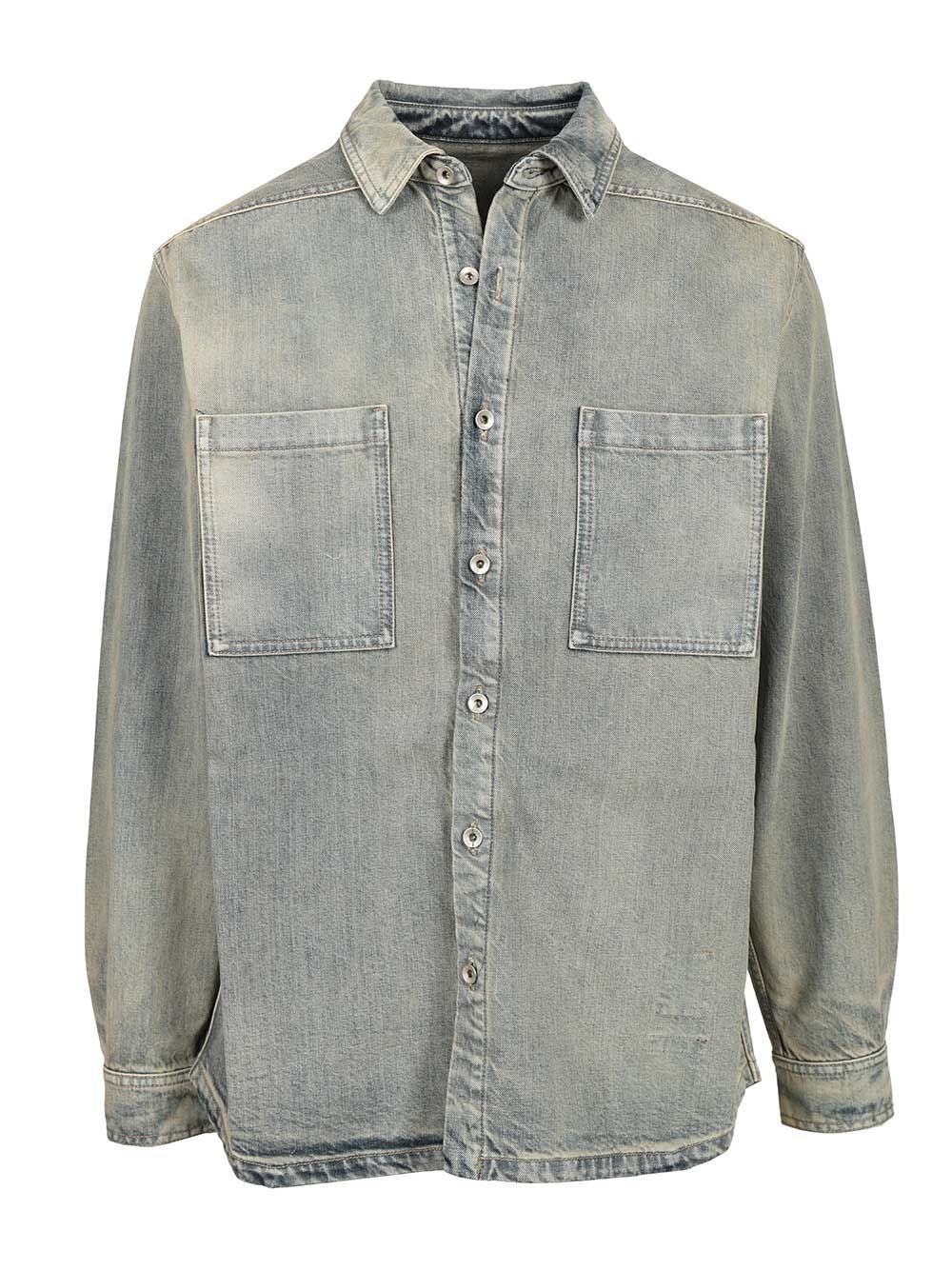 Rick Owens Drkshdw Men Concordians Jumbo Outershirt RICK OWENS