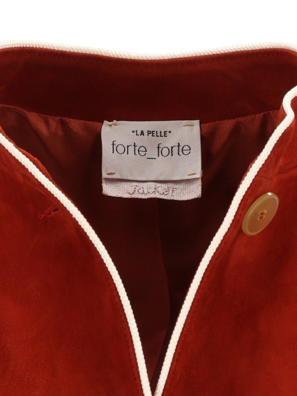 Forte_Forte Women Suede Band Collar Jacket FORTE FORTE
