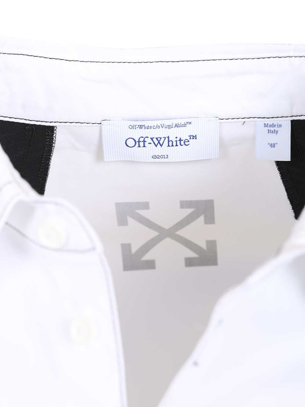 Off-White Men Race Logo Shirt OFF-WHITE