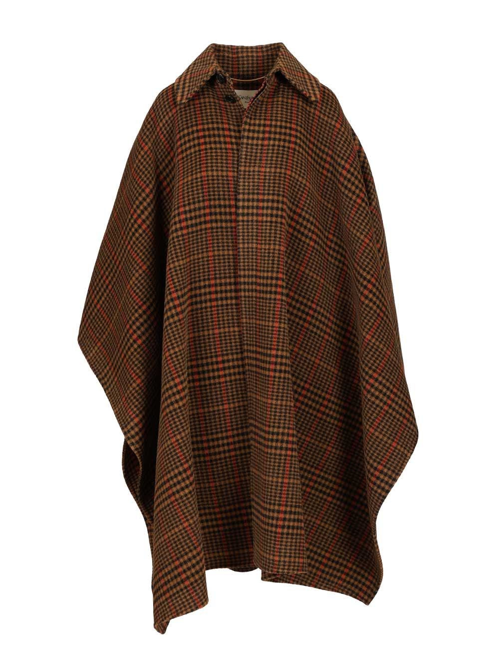 Saint Laurent Women Blanket-Cape