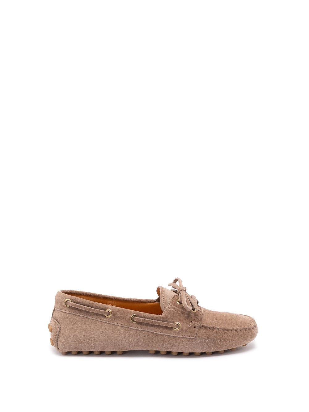 Tod's Women `Boat Gommino` Loafers In Suede TOD'S