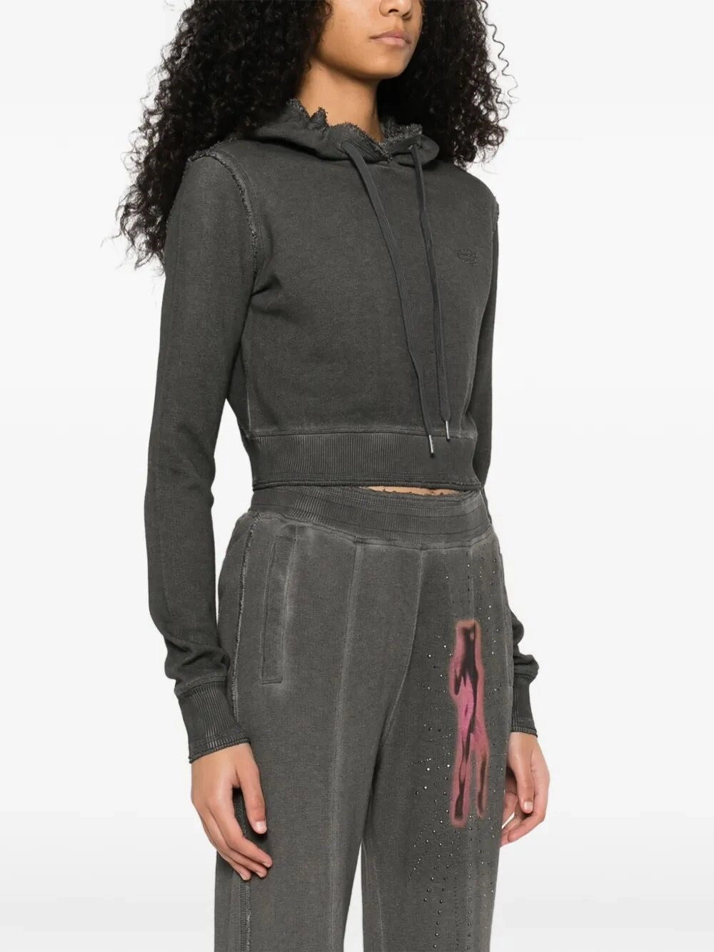 Diesel Women `F-Slimmy-Hood-S3` Hooded Sweater DIESEL