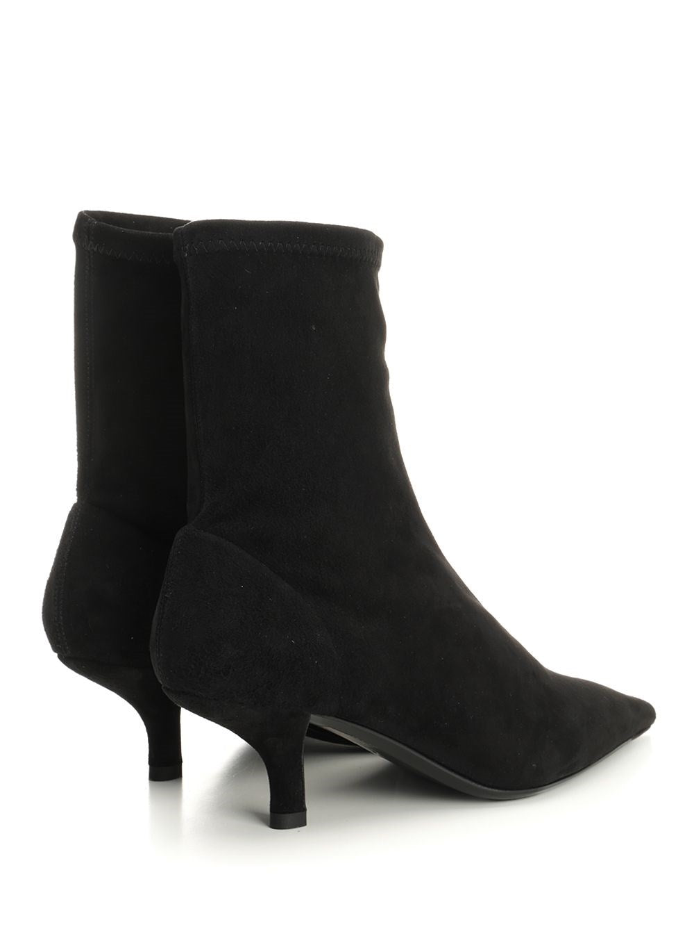 Toteme Women Suede Heeled Boots TOTEME