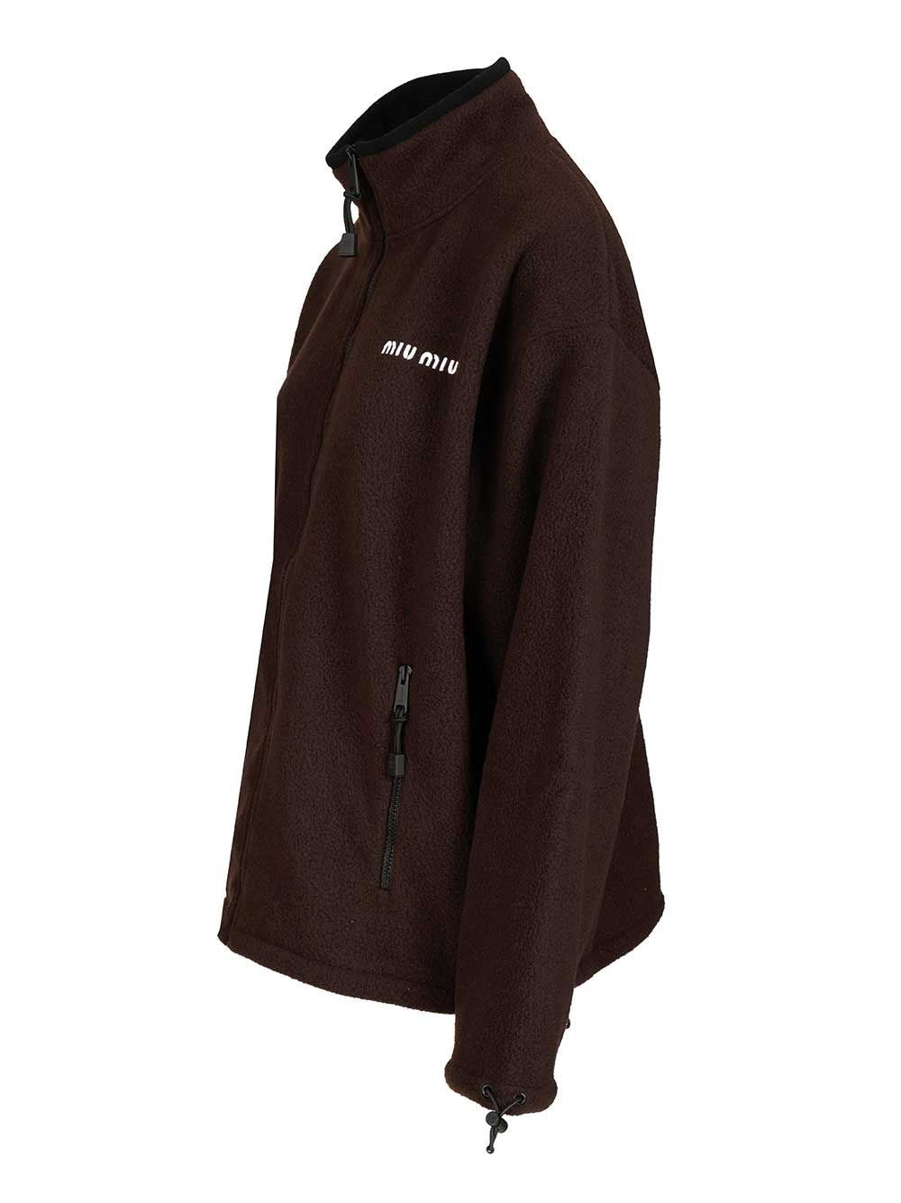 Miu Miu Women Zip Up Pile
