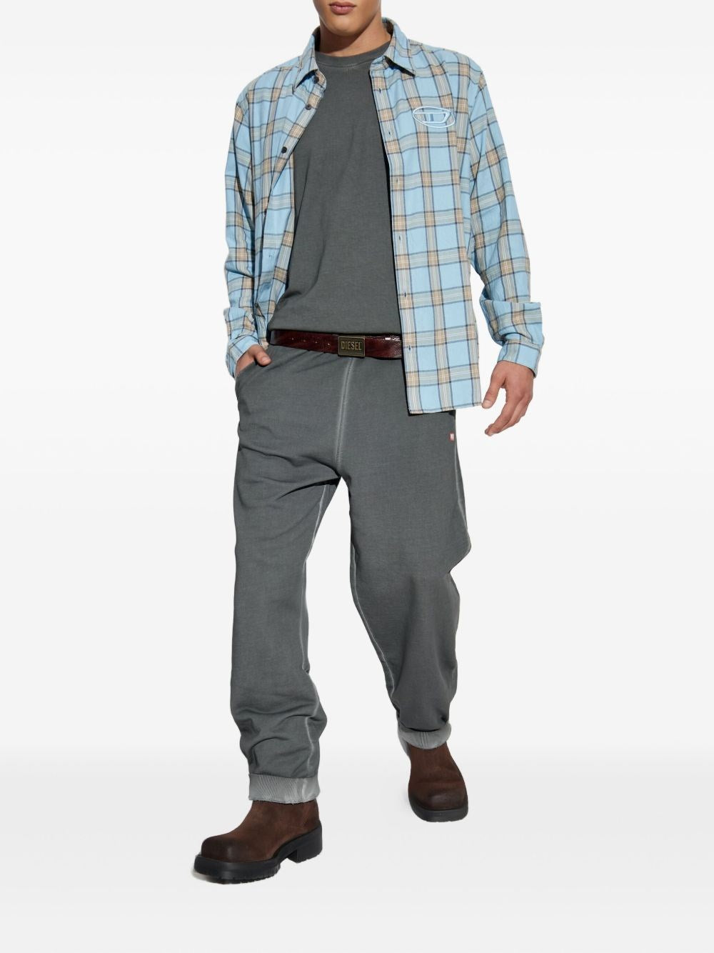 Diesel Men Tartan Shirt DIESEL