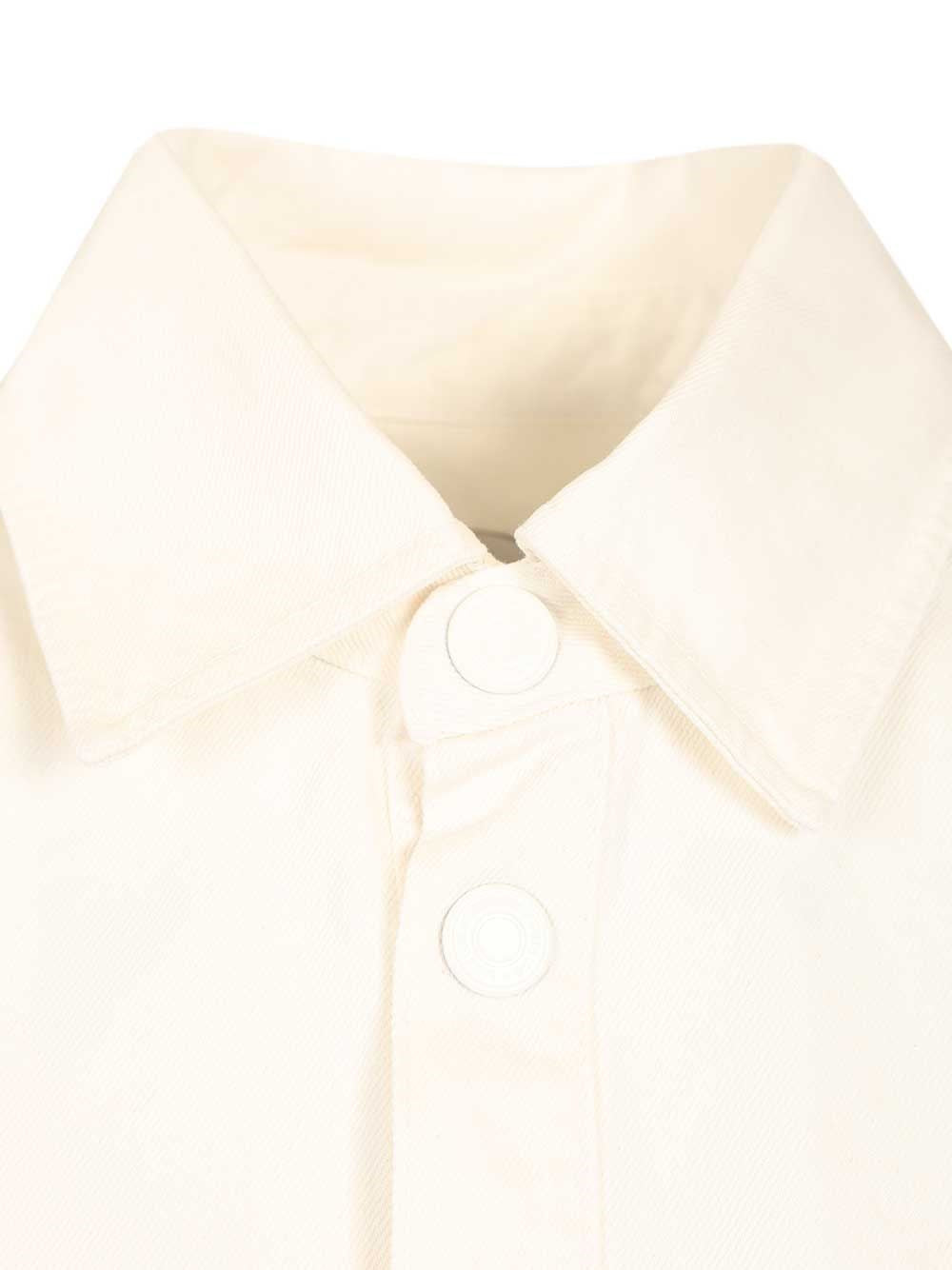Ami Women Overshirt With Knitted Ami De Coeur AMI PARIS