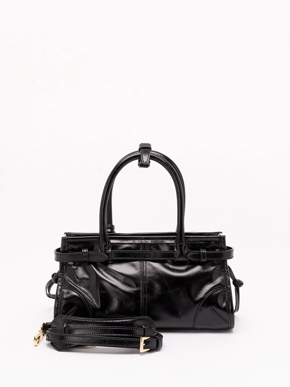 Prada Women Prada Bonnie Mini Leather Bag PRADA