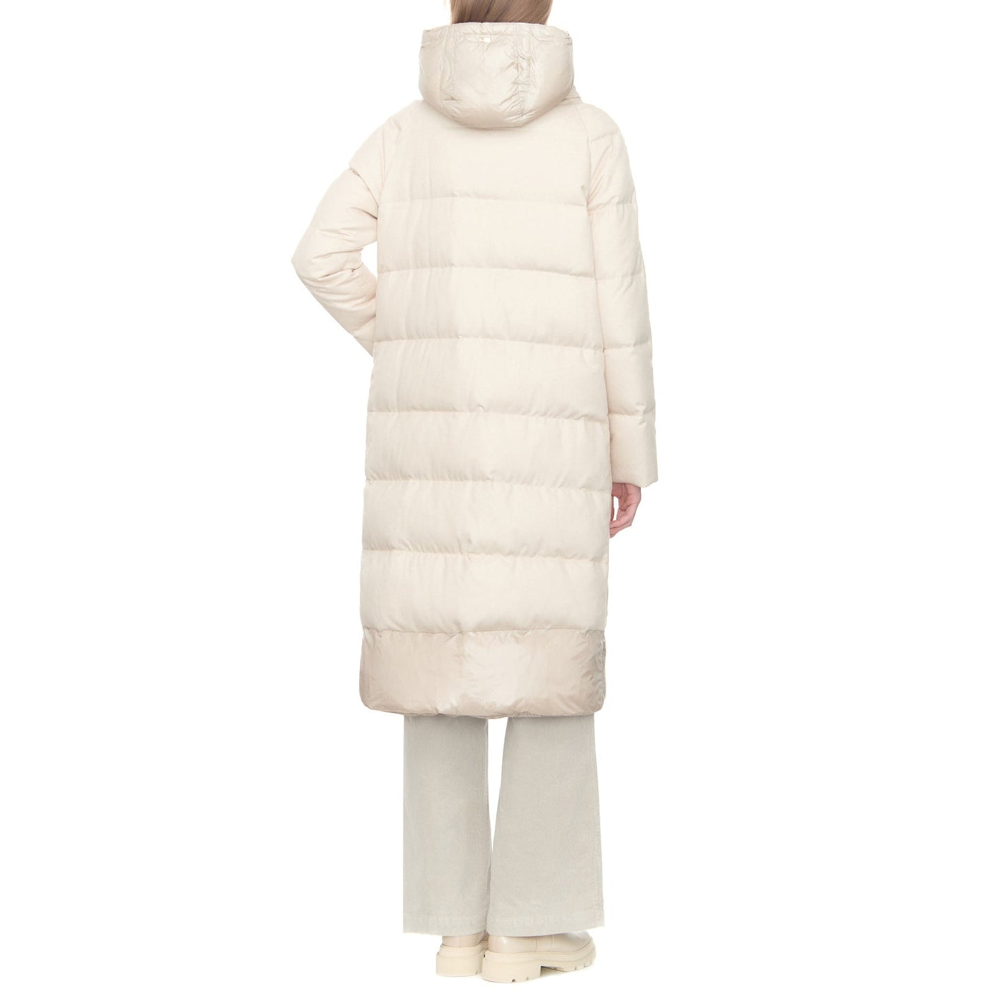 Herno Silk And Cashmere Padded Coat Women HERNO