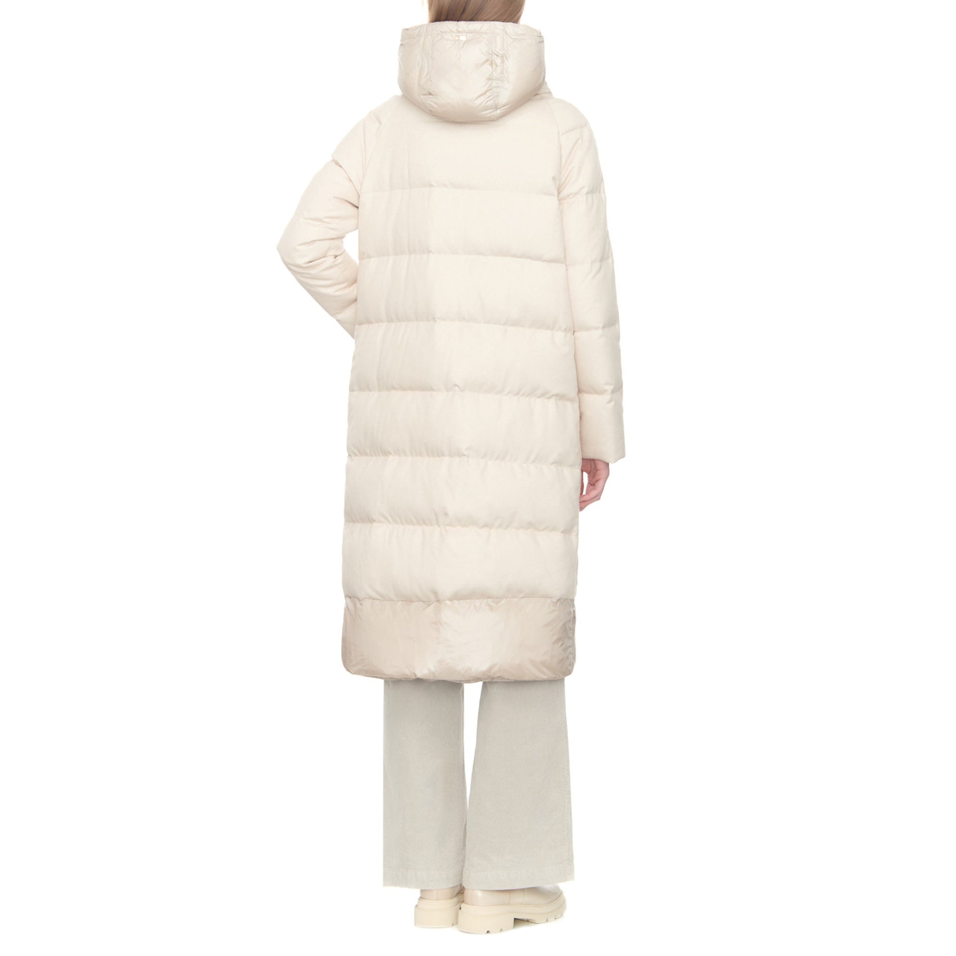 Herno Silk And Cashmere Padded Coat Women HERNO