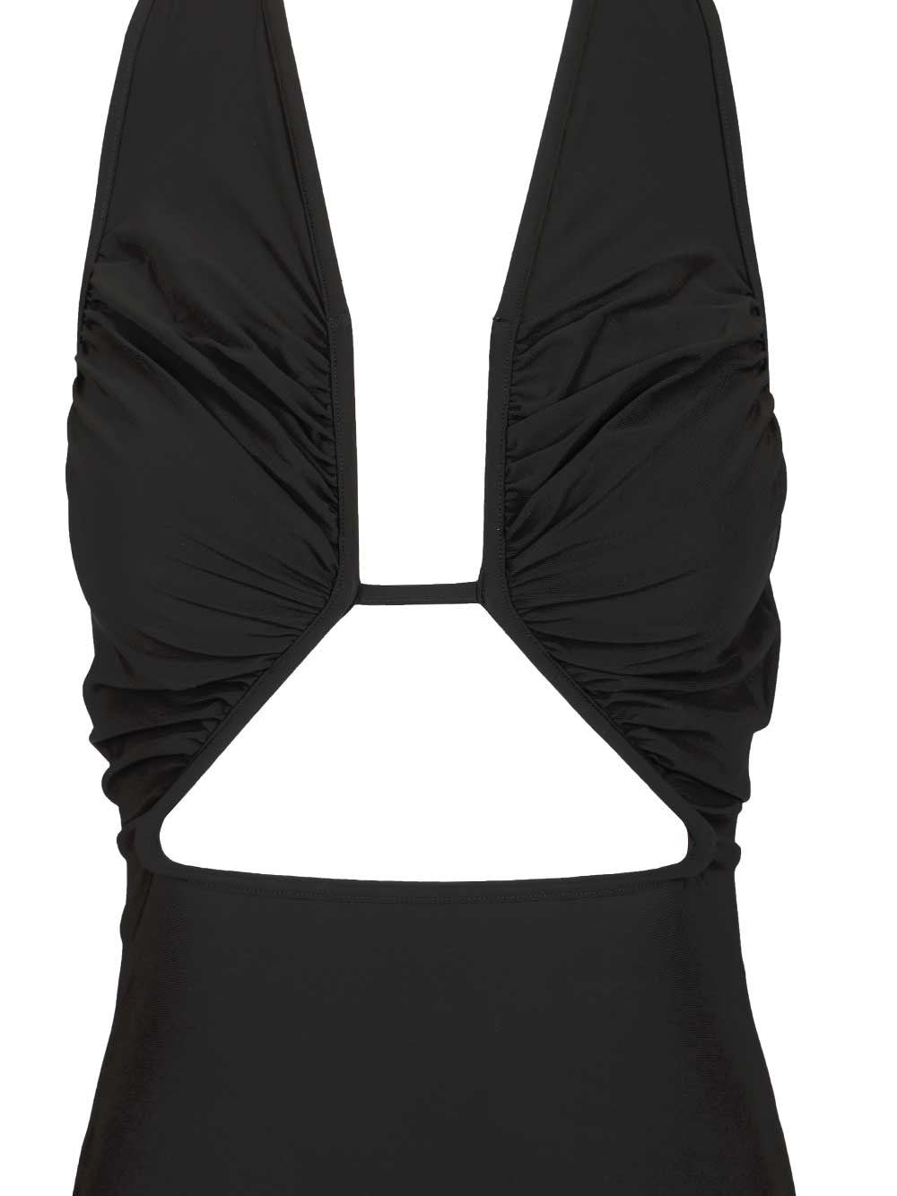 Rick Owens Women Halter Prong One-Piece Swimsuit RICK OWENS