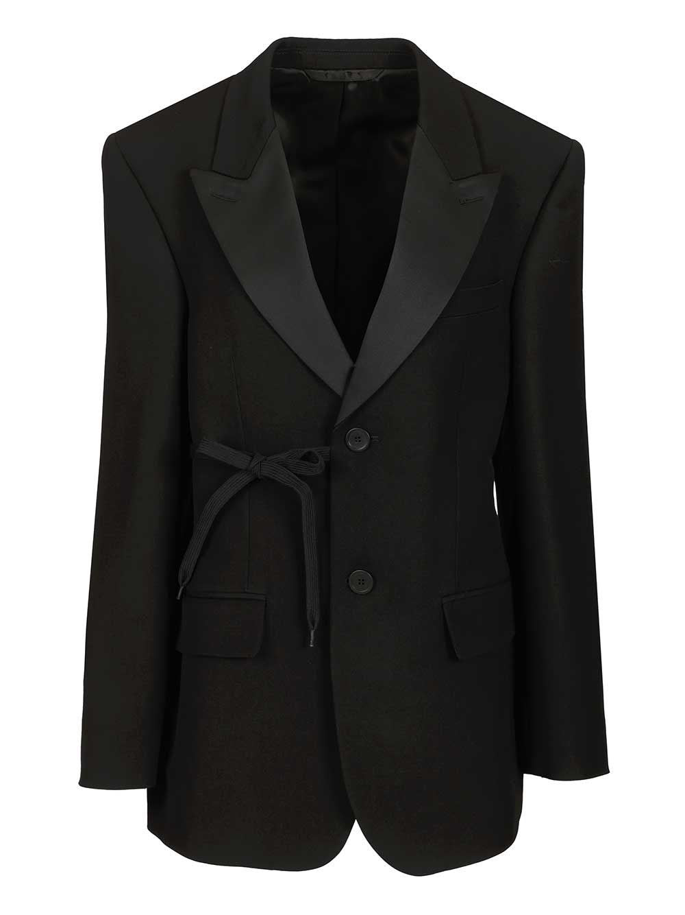 Balenciaga Women Wrap Tuxedo Jacket BALENCIAGA