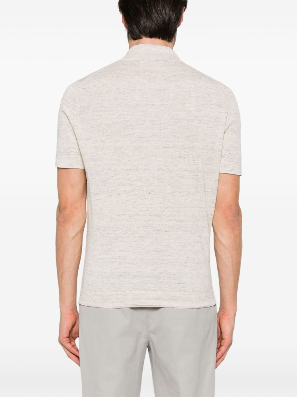 Brunello Cucinelli Men Knit Polo BRUNELLO CUCINELLI