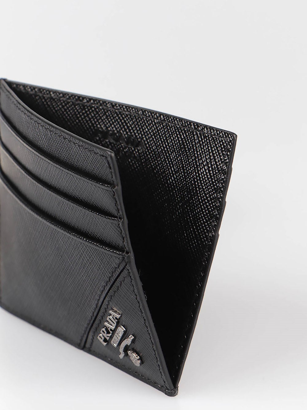 Prada Men Saffiano Leather Card Holder PRADA