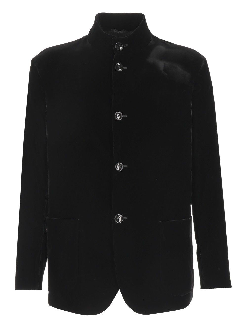 Giorgio Armani Men Mandarin Collar Blazer GIORGIO ARMANI