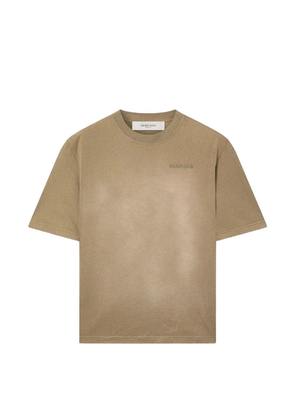 Golden Goose Men Cotton Jersey T-Shirt GOLDEN GOOSE