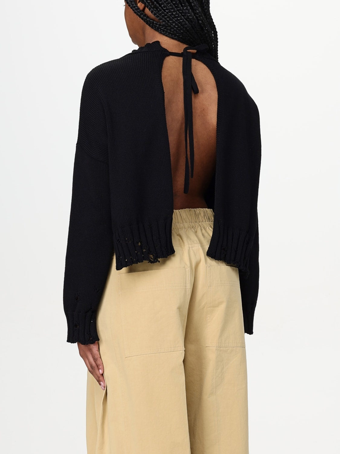 Marni  dishevelled cotton sweater MARNI