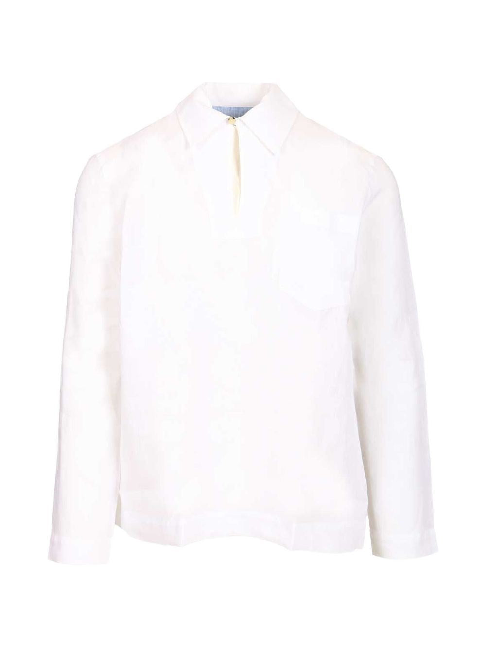 Paul Smith Men Linen Polo Shirt PAUL SMITH