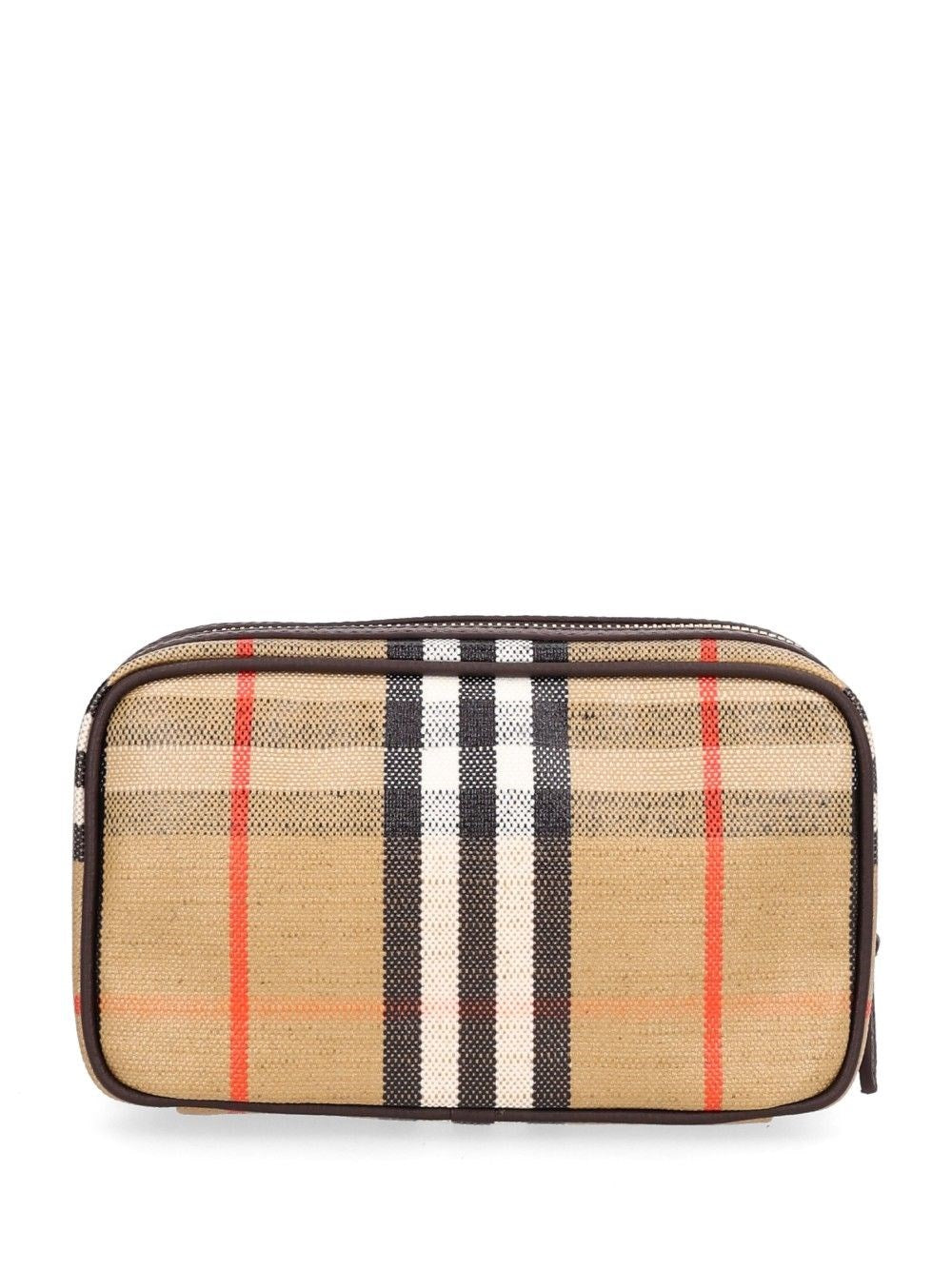Burberry Women "Highlands" Makeup Bag BURBERRY