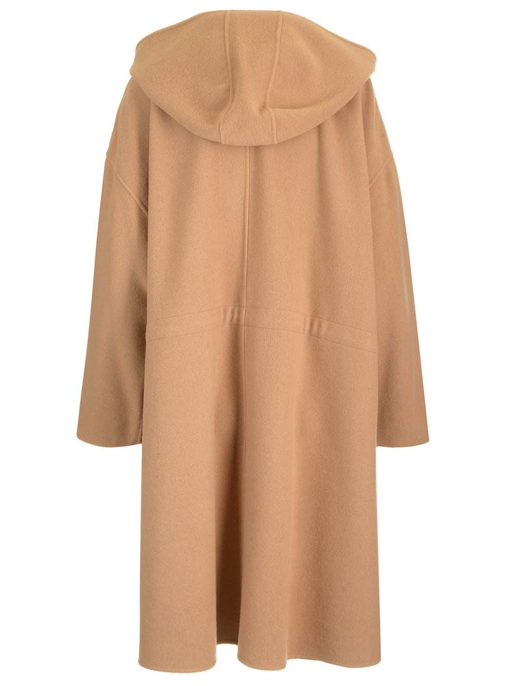 Max Mara Women Wool And Cashmere Blend "Miele" Coat MAX MARA