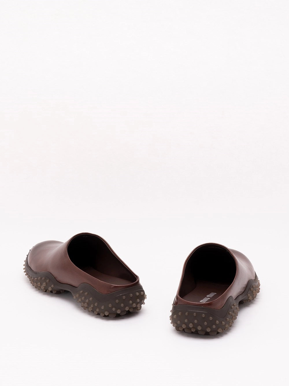 Miu Miu Women Leather Slides MIU MIU
