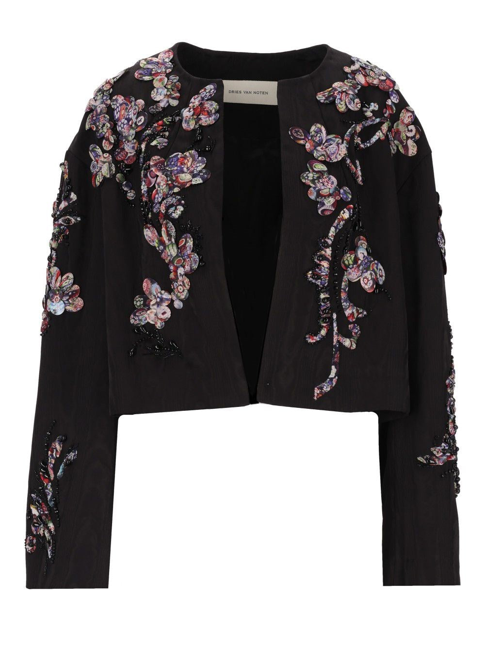 Dries Van Noten Women Vonda Short Jacket With Embroidery DRIES VAN NOTEN