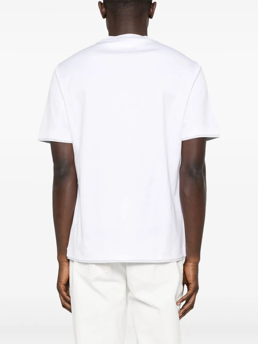 Brunello Cucinelli Men T-Shirt With Faux-Layering BRUNELLO CUCINELLI