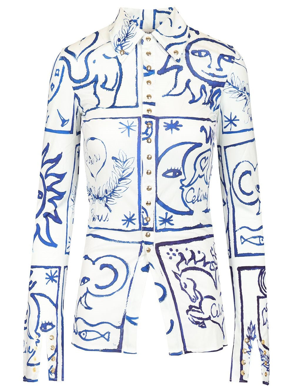 Celine Women Printed Shirt CELINE