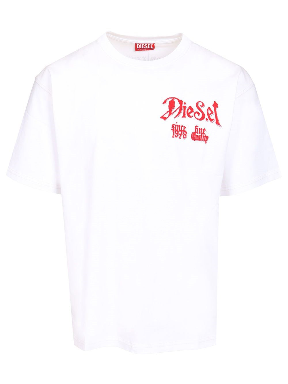 Diesel Men Cotton T-Shirt DIESEL