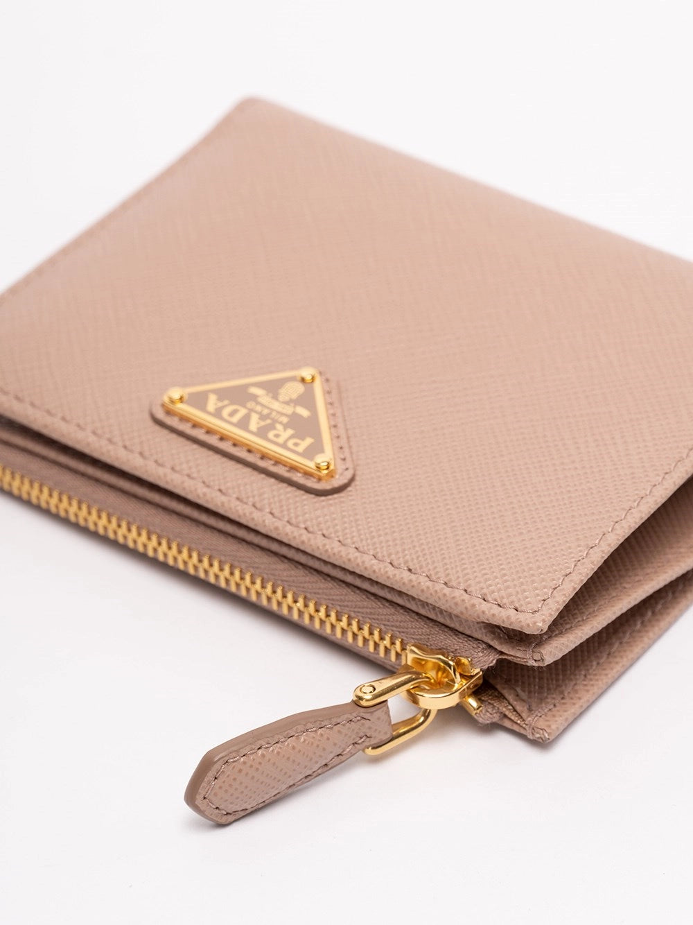 Prada Women Small Saffiano Leather Wallet PRADA