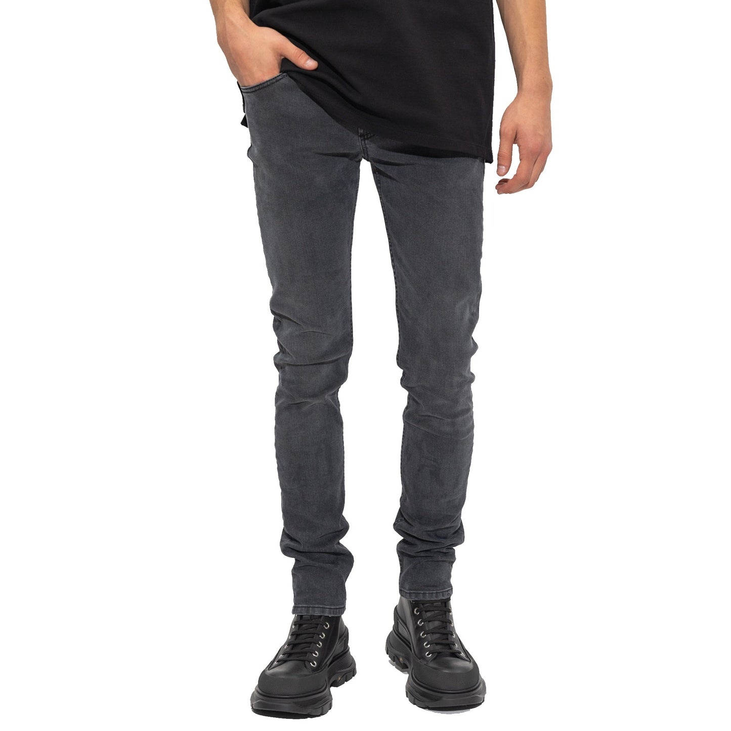 Alexander Mcqueen Cotton Denim Jeans Men ALEXANDER MCQUEEN