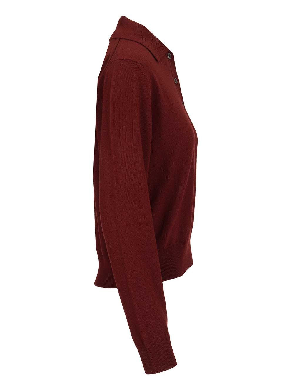Maison Margiela Women Wool Polo Shirt MAISON MARGIELA