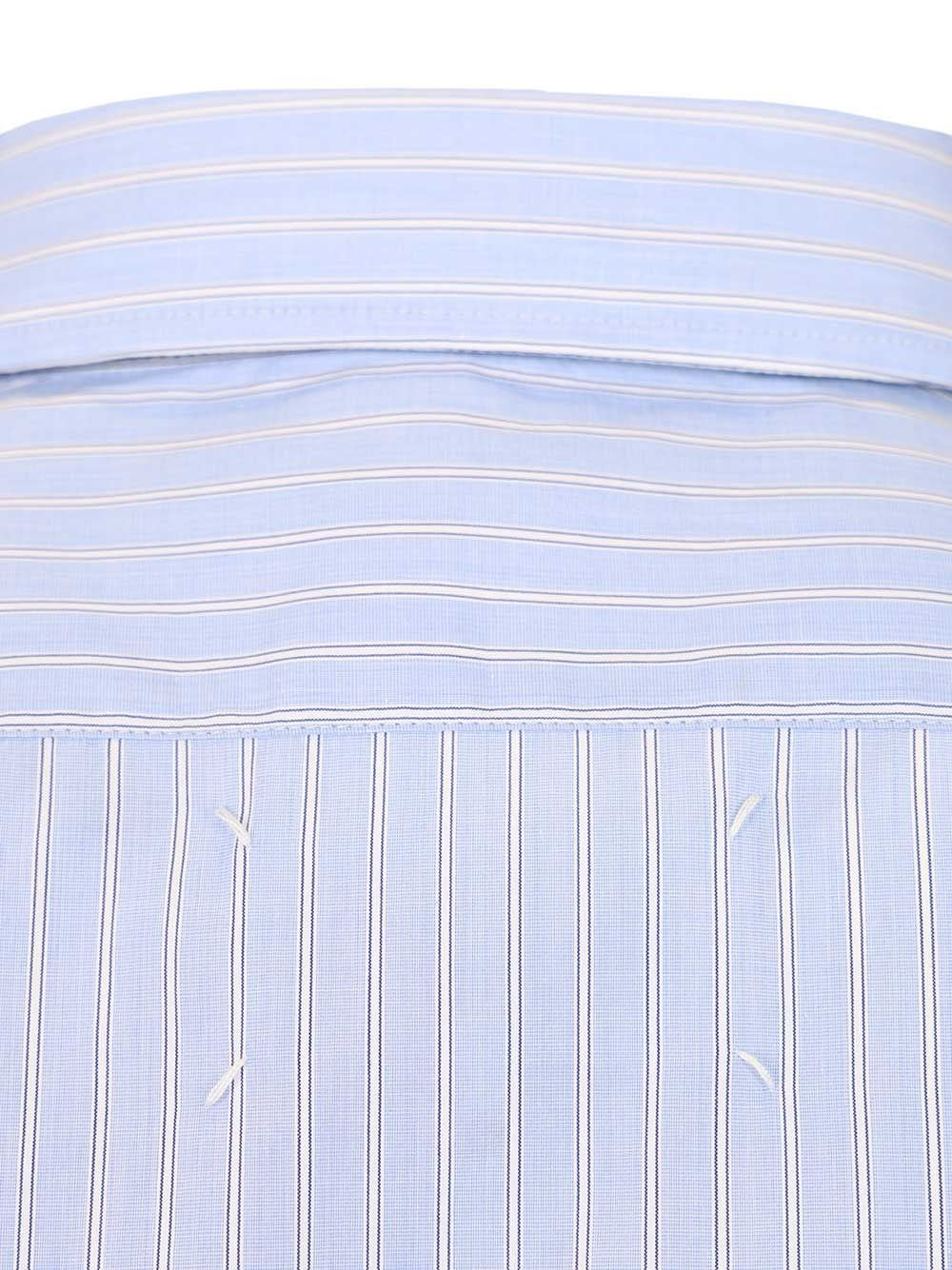 Maison Margiela Men Tailored Striped Cotton Shirt MAISON MARGIELA