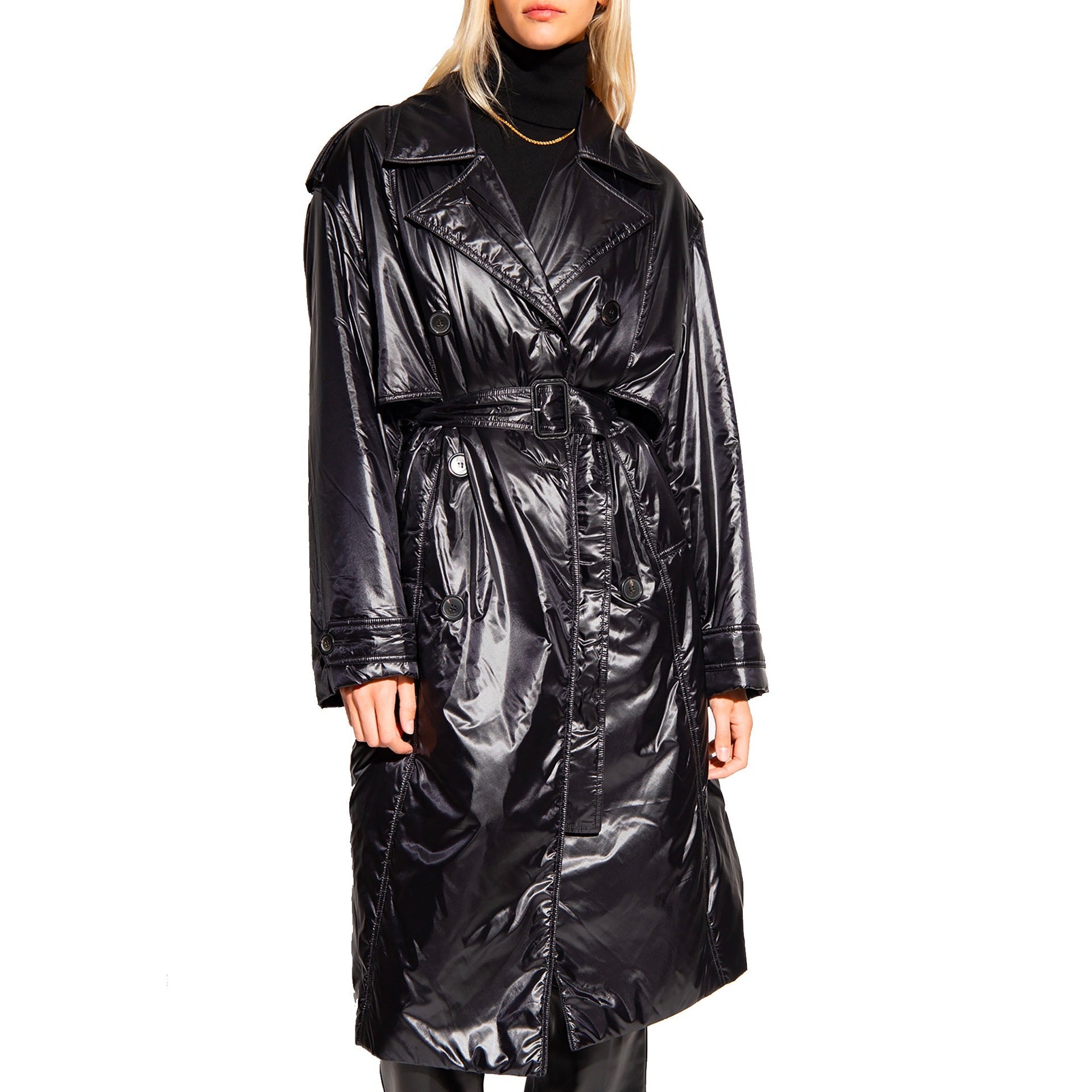 Saint Laurent Lightweight Padded Coat Women SAINT LAURENT