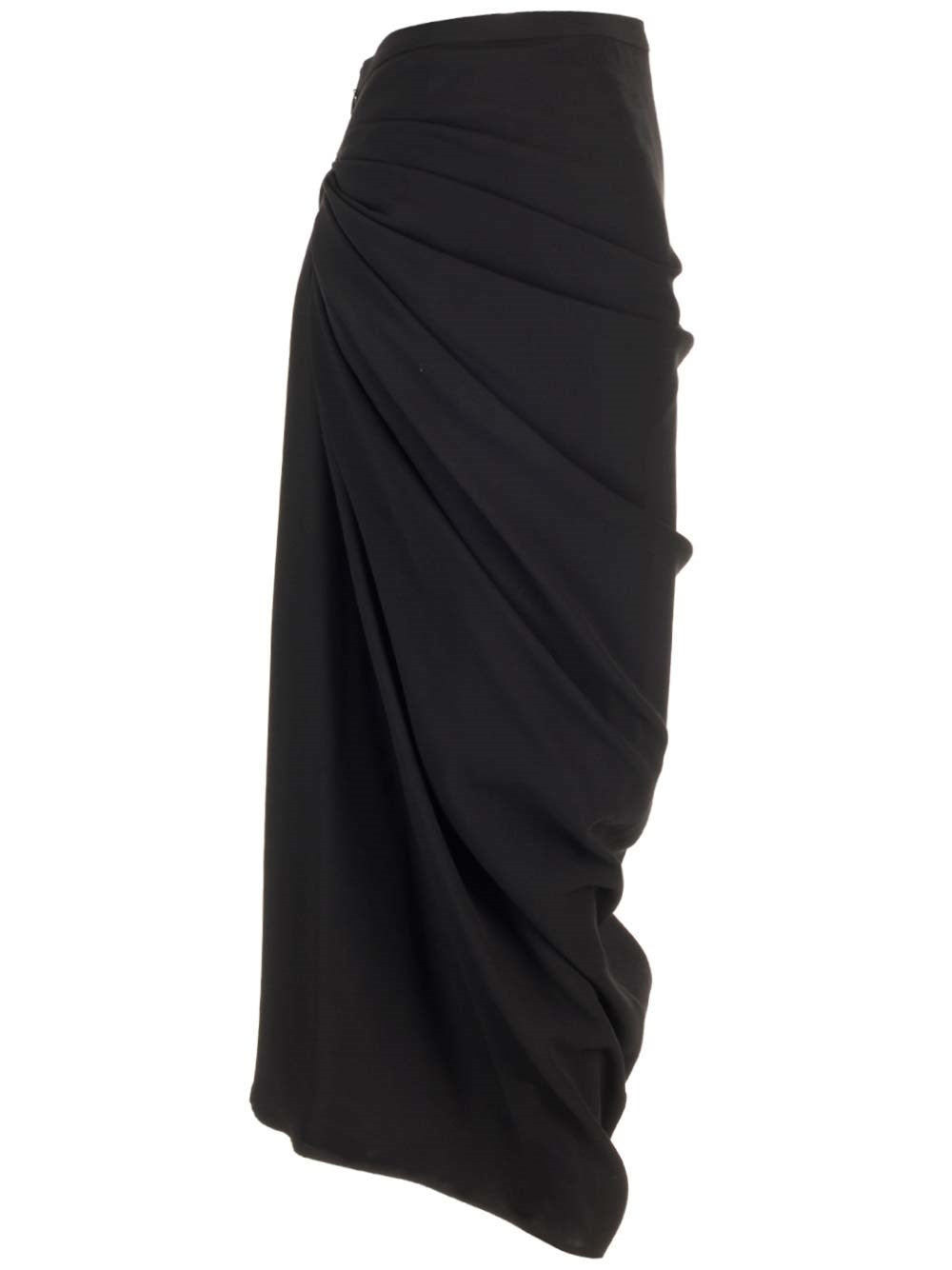 Dries Van Noten Women Wool Jersey Midi Skirt DRIES VAN NOTEN