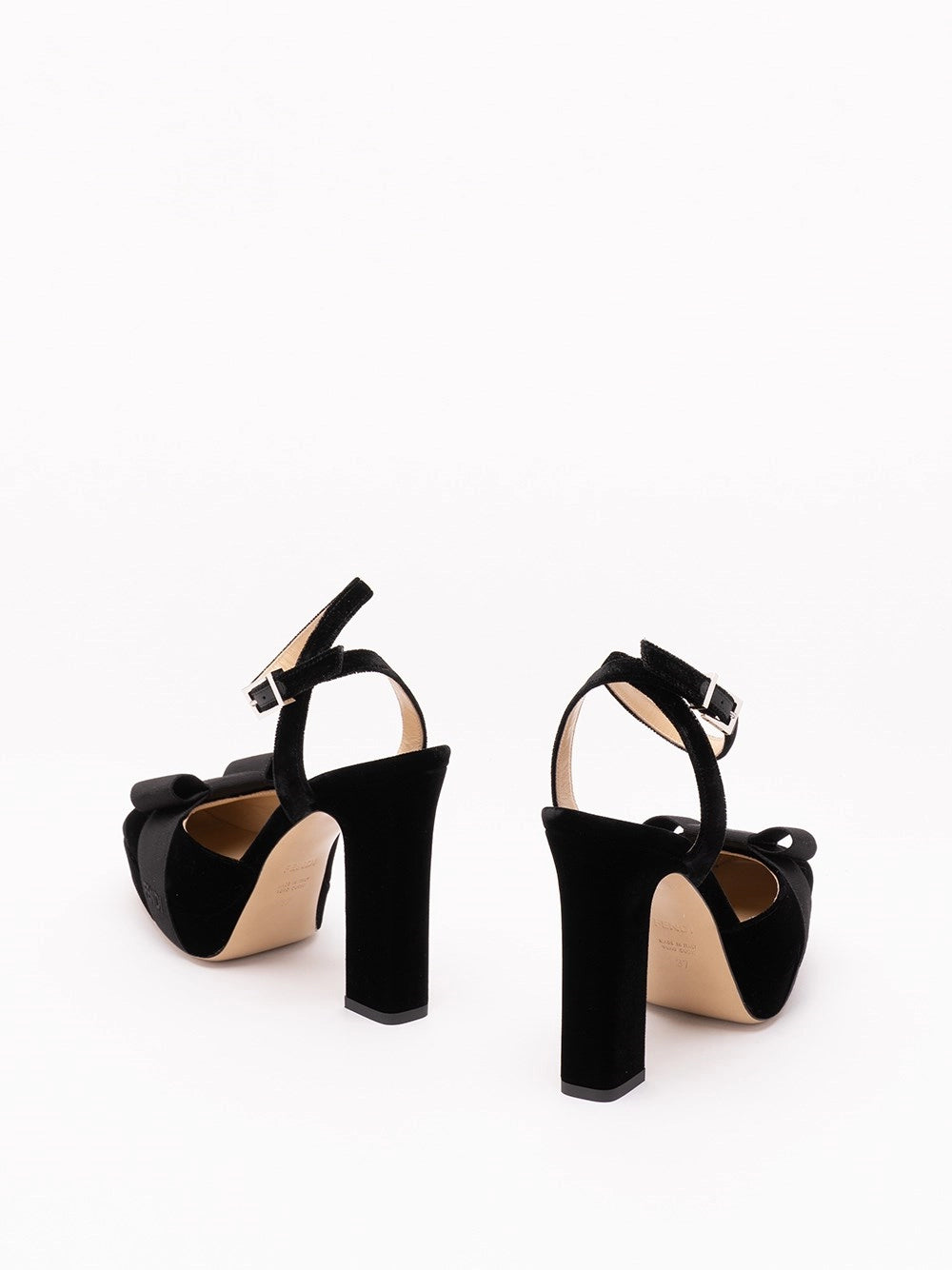 Fendi Women Velvet Slingback FENDI