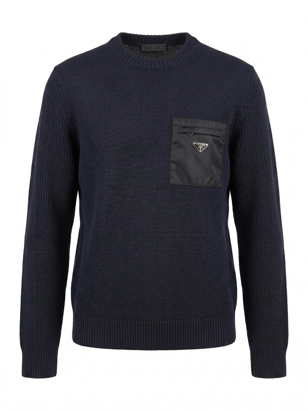 Prada Men Sweater With Re-Nylon Detail PRADA