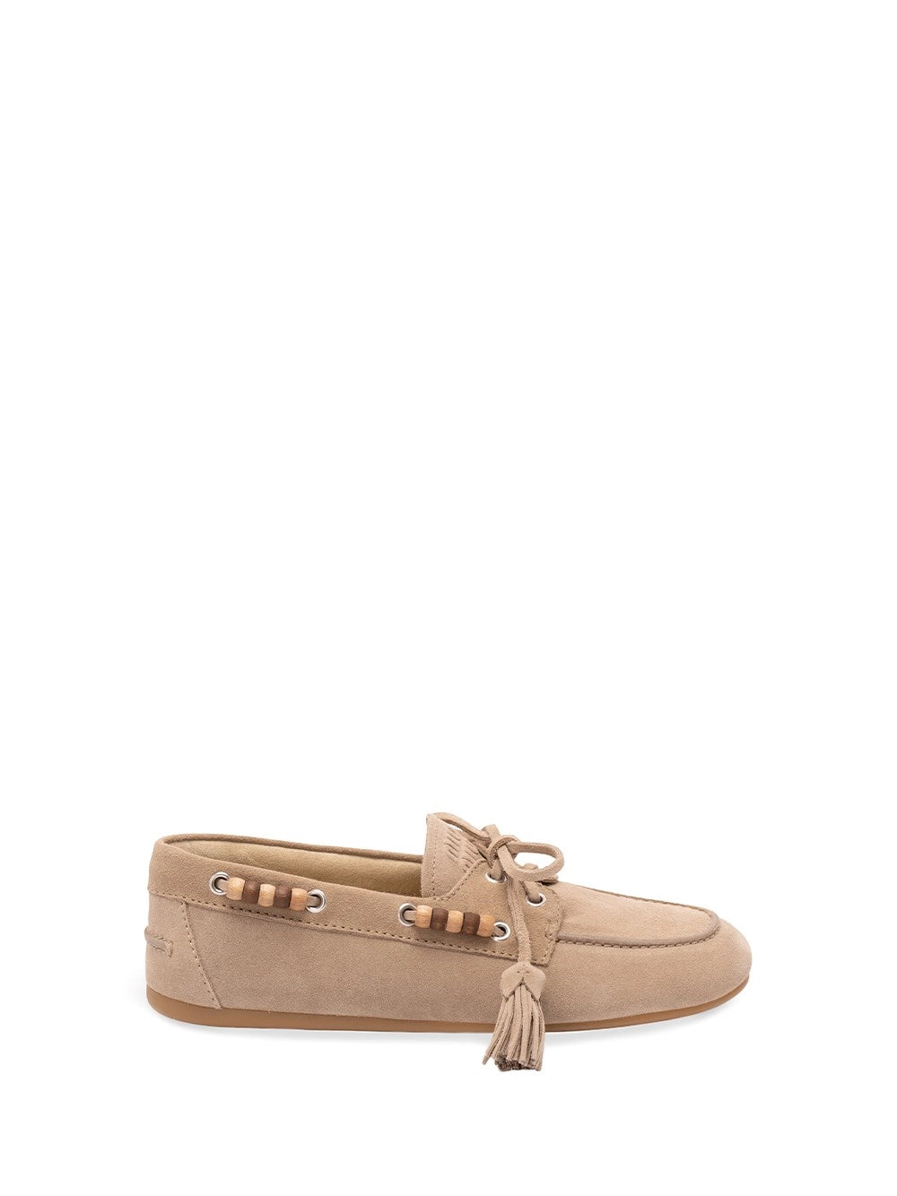 Miu Miu Women Suede Tassel Loafers MIU MIU
